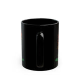 Empowering Black Mug, Inspirational Coffee Cup, Sacred & Unshakable Gift, Afrocentric Decor, Black History Month, Empowerment Merchandise