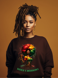 Powerful Crewneck Sweatshirt - Rooted In Power Design