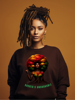 Sacred and Unshakeable Sweatshirt - Black Identity Strength Ancestral Legacy