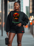 Sacred and Unshakeable Sweatshirt - Black Identity Strength Ancestral Legacy