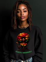 Sacred and Unshakeable Sweatshirt - Black Identity Strength Ancestral Legacy
