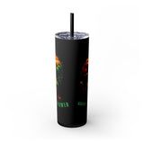 Empowering Skinny Tumbler with Straw, 20oz | Rooted in Power Travel Mug, Afrocentric Water Bottle, Inspirational Gift, Eco-Friendly [...]