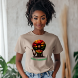 Sacred and Unshakeable Graphic Tee – Strength & Resilience Statement Shirt