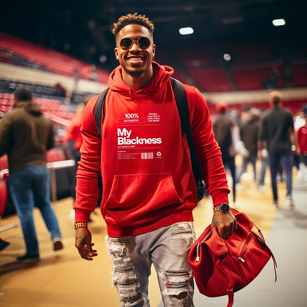 100% Authentic Blackness T-Shirt – Melanin Pride Graphic Hoodie | Black Culture & Empowerment Shirt